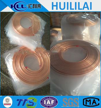 small diameter pancake coil refrigerator copper pipe