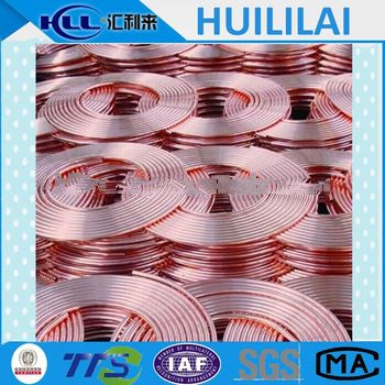 pancake coil refrigerator copper pipe with big thickness