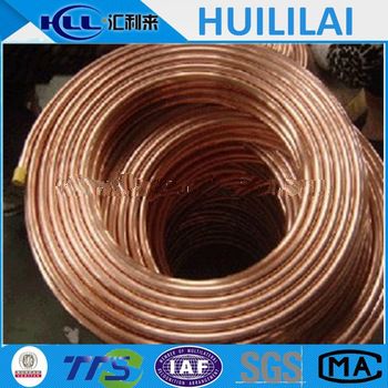 pancake coil refrigerator copper pipe with big thickness