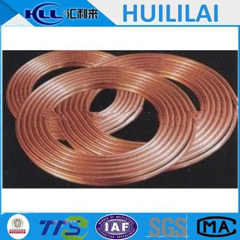 99.99% pure pancake split air conditioner copper pipe coil for refrigeration