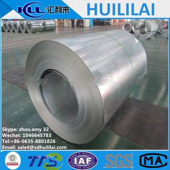 30-275g/m2 hot dipped zinc coating galvanized steel coils
