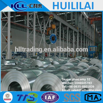 30-275g/m2 hot dipped zinc coating galvanized steel coils
