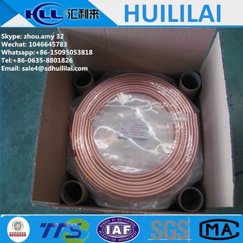 Not Easily Oxidized Pancake Copper Coil Pipe Tube For Air Conditoner Low Price