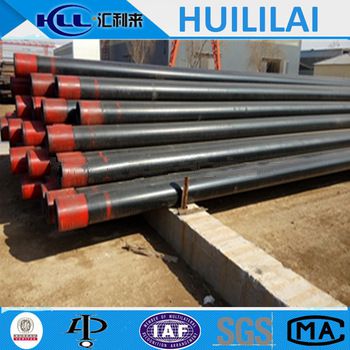 API 5CT oil casing pipe K55 J55 N80 L80 P110 API steel pipe