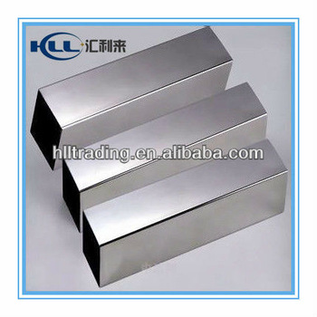 ss304/304L stainless steel welded high precision square pipe