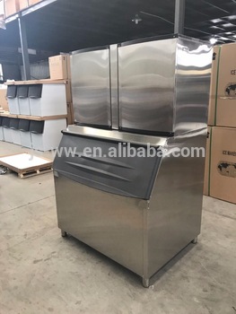 Commercial Cube Ice Maker for Restaurant or Bar 650kg per day ice cube maker macine from China