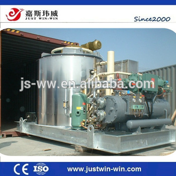 2015 New Type All-in-one Containerized Flake Ice Machine for Seafood