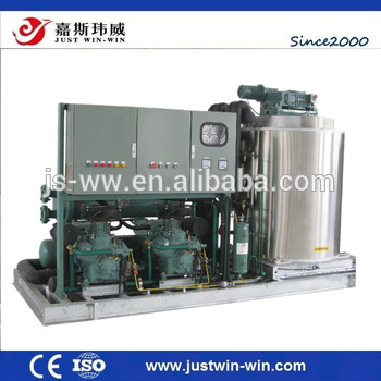 Bitzer Compressor CE Approved concrete cooling Flake Ice Machine
