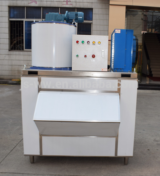 high quality and best price 1000kg commercial flake ice machine/scale ice with CE certification