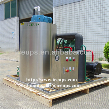 <font color='red'>Flake</font> <font color='red'>ice</font> <font color='red'>making</font> <font color='red'>machine</font> with <font color='red'>seawater</font> cooled from ICEUPS <font color='red'>factory</font>