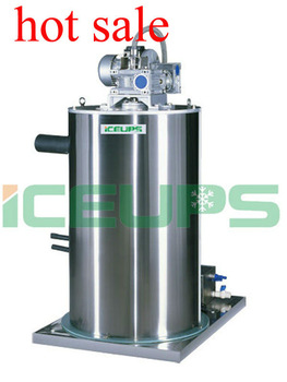 2T a day seawater flake ice machine evaporator