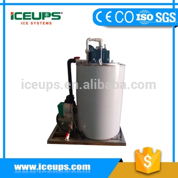 China factory supply 5T 30T 24hr flake ice maker evaporator