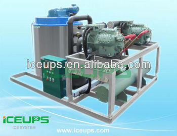 flake ice maker plc automatic control system 20ton a day CE approved made in China Shenzhen