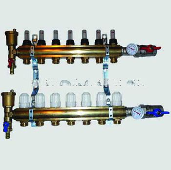 5 port manifold for underfloor warming