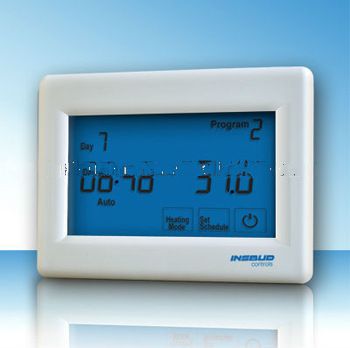 <font color='red'>Touch</font> <font color='red'>screen</font> <font color='red'>room</font> <font color='red'>thermostat</font> for 4 <font color='red'>pipe</font> <font color='red'>fan</font> <font color='red'>coil</font> unit