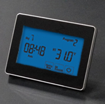 black <font color='red'>housing</font> <font color='red'>touch</font> <font color='red'>screen</font> <font color='red'>thermostat</font>