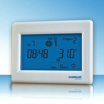 <font color='red'>Touch</font> <font color='red'>screen</font> <font color='red'>pipe</font> <font color='red'>fan</font> <font color='red'>coil</font> unit programmable <font color='red'>thermostat</font>
