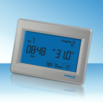 Digital Programmable touch screen Room Thermostat for electric underfloor heating