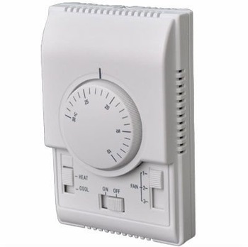 Mechanical fan coil unit thermostat
