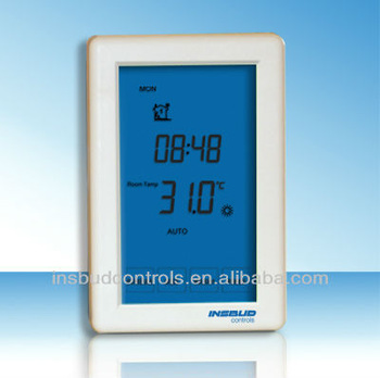 Underfloor touch screen thermostats