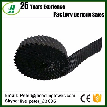 Cross fluted cooling tower fill/Long blue PVC honeycomb filler