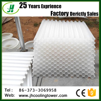 Honeycomb cooling tower filling for cooling tower