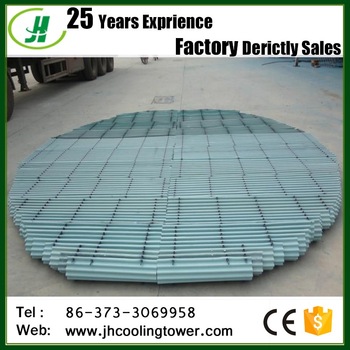 industrial round pvc water drift eliminator for cooling tower