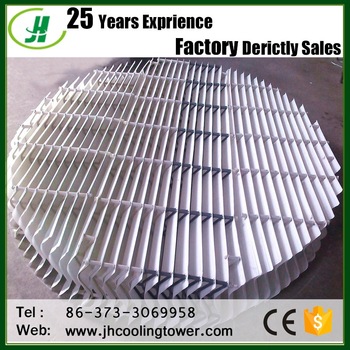 industrial high temperature resistance water eliminator/drift eliminator for grp cooling tower