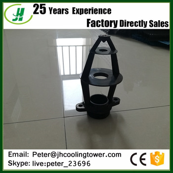 Lightweight plastic water spray nozzle
