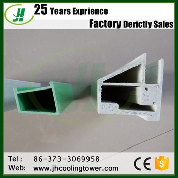 Fire resistant Fiberglass Profiles FRP Tubes GRP Poles Pultruded for truck