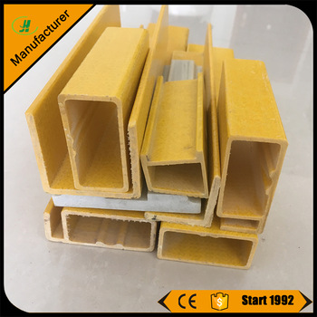 Fiberglass Pultrusion Rectangular Tube Sizes