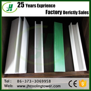 High quality pultruded fiberglass FRP/GRP structural profiles