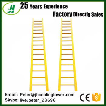 FRP GRP industrial insulation single fiberglass ladder