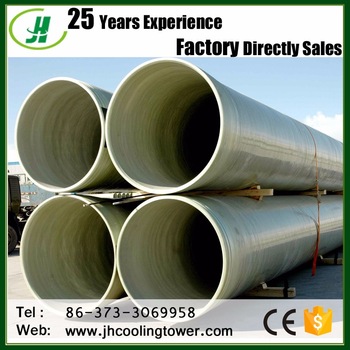 Large Diameter FRP fiberglass round tube for transportation