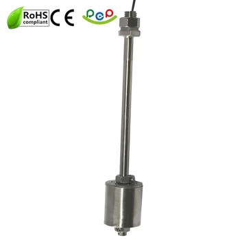 Straight type metal type float switch