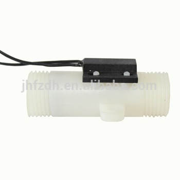 Water Flow Sensor Switch PP Plastic Male Thread G 1/4inch for Water Purifier 