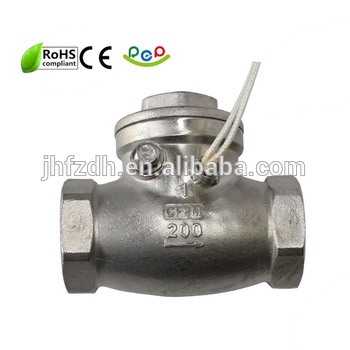 hot high temperature stainless paddle type water flow switch