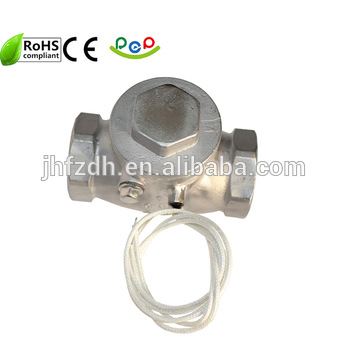sus304 magnetic water flow sensor