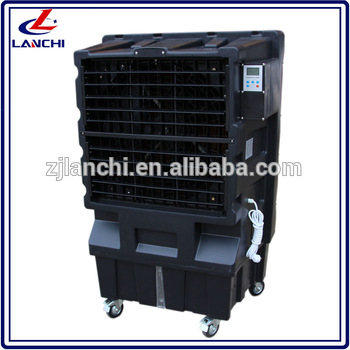 LANCHI 12000m3/h airflow outdoor air cooler ,cooling pad water air cooler,portable evaporative air cooler