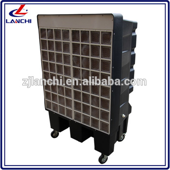 LANCHI 12000m3/h airflow outdoor air cooler ,cooling pad water air cooler,portable evaporative air cooler