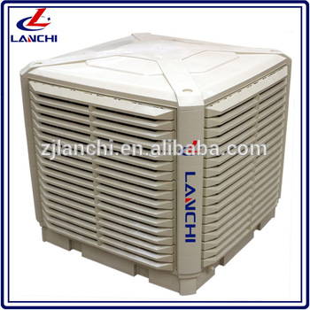 LANCHI 30000m3/h large airflow breeze air cooler ,wall mounted evaporative air cooler ,air cooler machine