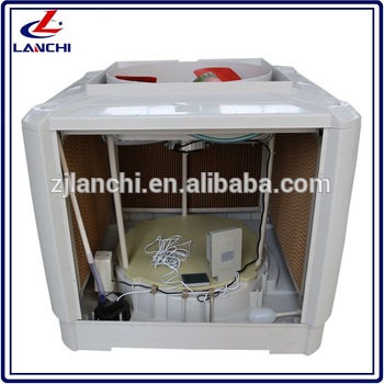 LANCHI 18000m3/h airflow outdoor air cooler,duct air cooler,industrial evaporative air cooler