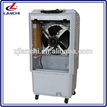 LANCHI 3000m3/h airflow eco-friendly air cooler stand,small air cooler,air cooler without water