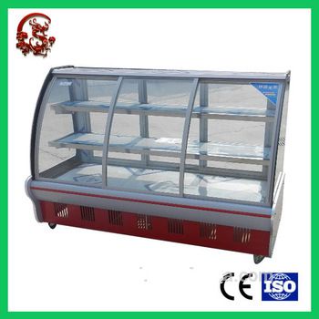 Grocery fruit refrigerated showcase/shop display fridge cabinet