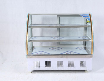 Power-saving front window bread display cabinet