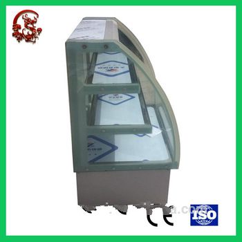 1M length food diaplay mini refriger
