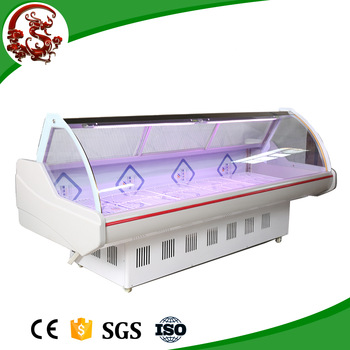 LONGSHENGXI 2015 new products air cooling luxury meat display cases