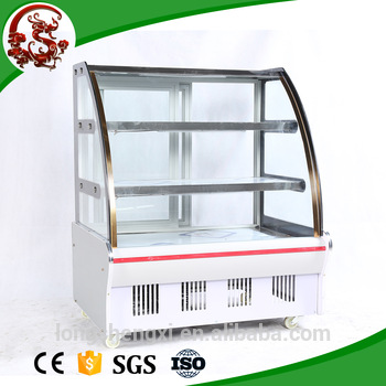 Three <font color='red'>layers</font> <font color='red'>bakery</font> <font color='red'>display</font> cooler with <font color='red'>glass</font> door