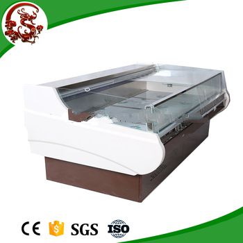 High quality deli food display cooler with famous brand compressor
