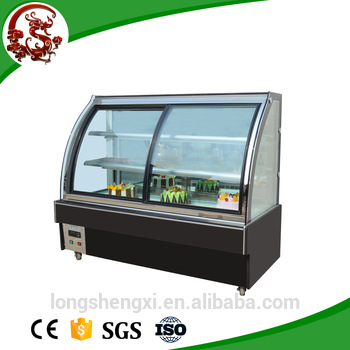High <font color='red'>quality</font> Glass cake <font color='red'>display</font> bakery <font color='red'>pastry</font> <font color='red'>showcase</font>